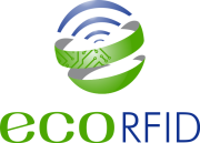 ecoRFID logo | ecology and electronics, total traceability using RFID chips
